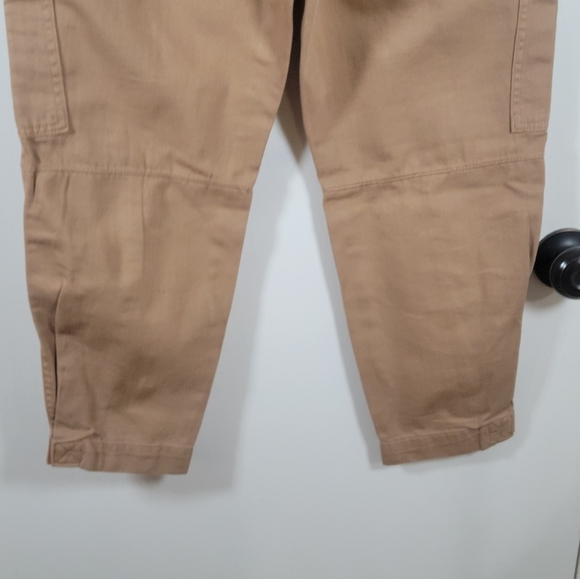 Banana Republic Cargo Tapered Utility Gorpcore Pants Size 4 100% Cotton - Picture 5 of 8